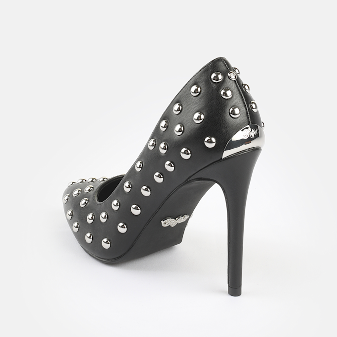 Buffalo Juliet Pump Stud schwarz 93576 5
