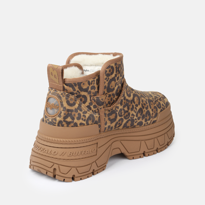 Buffalo Fusion Slip On LO Warm beige 93542 4