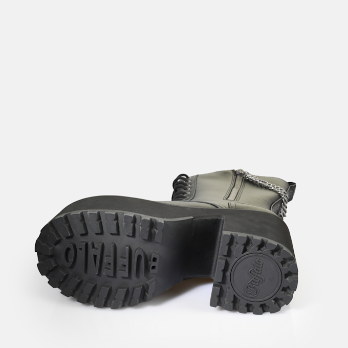 Buffalo Killah Lace Up HI Chain schwarz 92494 6
