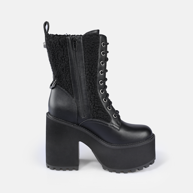 Buffalo Killah Lace Up HI Warm schwarz 92503 3