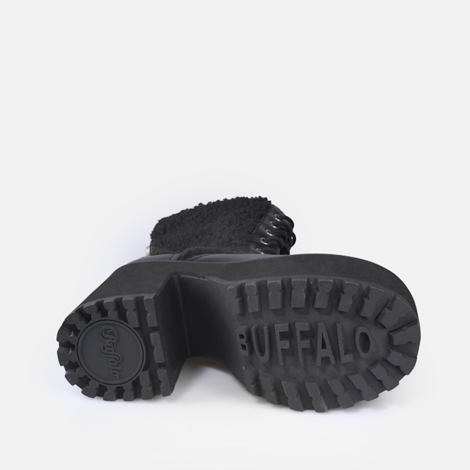 Buffalo Killah Lace Up HI Warm black 92503 5