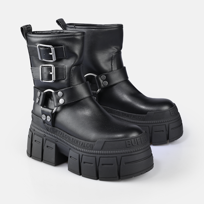 Buffalo Gospher Bootie Harness noir 92504 3