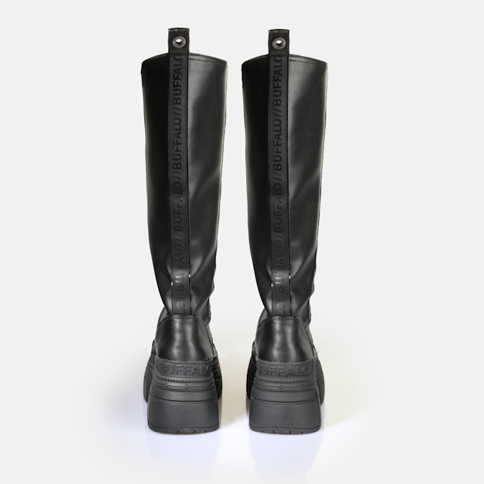Buffalo Gospher Boot HI Zip nero 92506 5