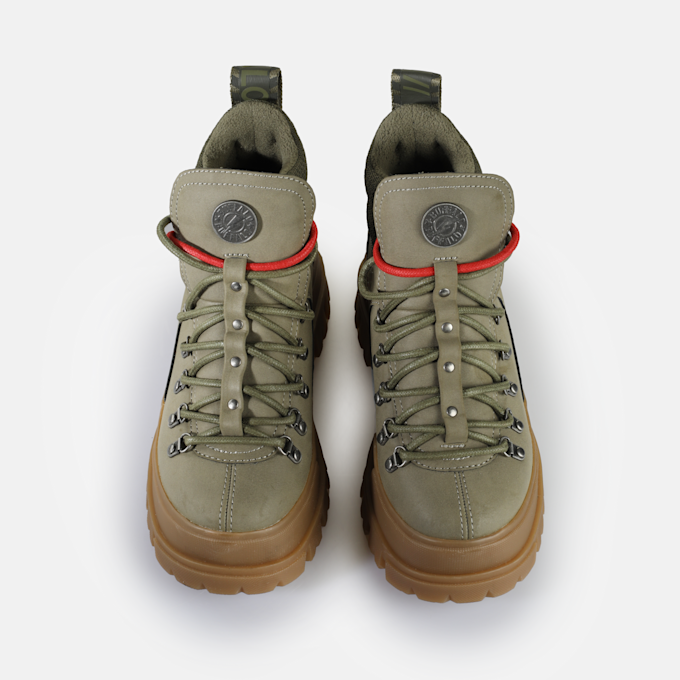 Buffalo Aspha Lace Up Hike vert 92512 2