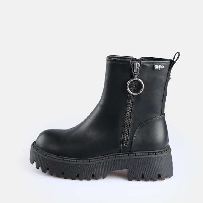 Buffalo Zane Bootie Zip negro 93016 1