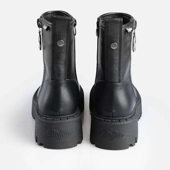 Buffalo Zane Bootie Zip schwarz 93016 5