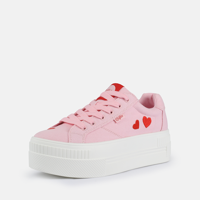 Buffalo Paired Heart rosa 97254 2