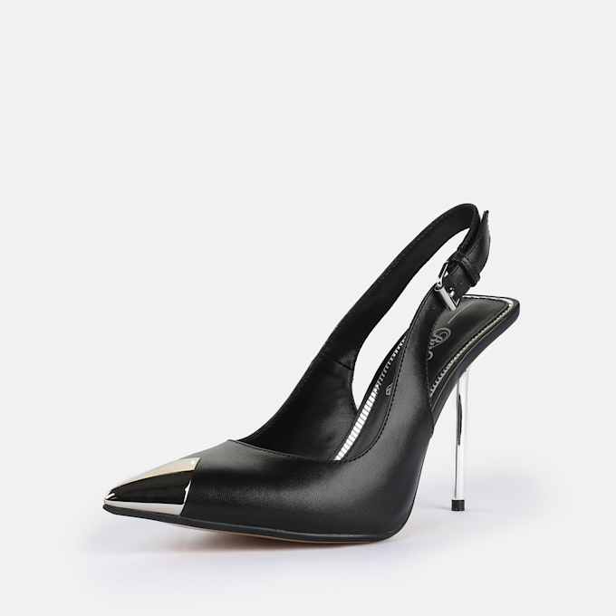 Buffalo Leyla Slingback schwarz 97335 2