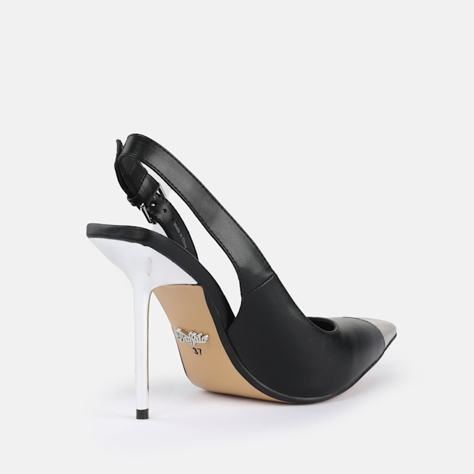 Buffalo Leyla Slingback schwarz 97335 3