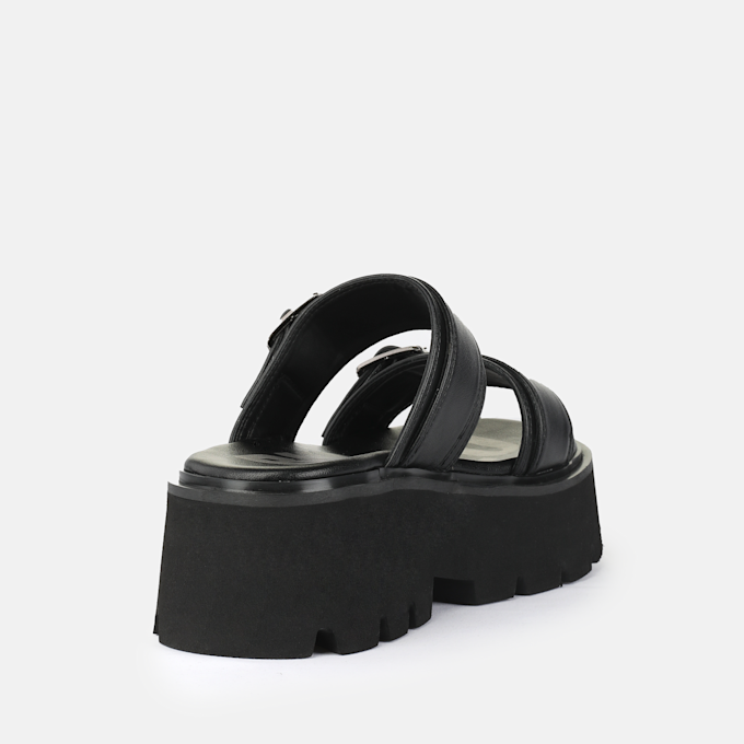 Buffalo Brake Two Strap nero 97289 3