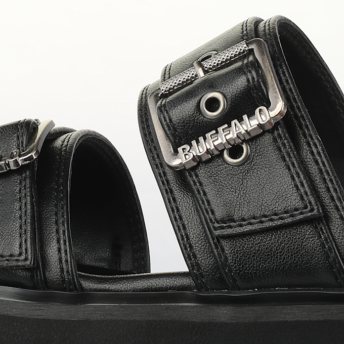 Buffalo Brake Two Strap nero 97289 4