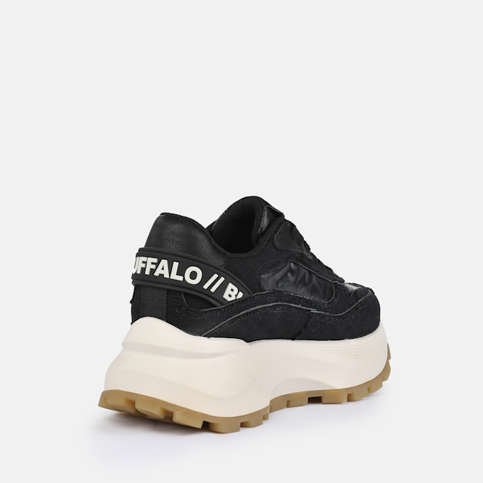 Buffalo Manhatten Sneaker noir 97223 3