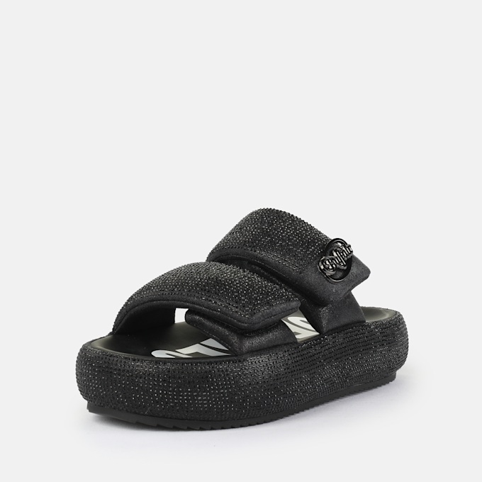 Buffalo Ibiza Slide black 97312 2