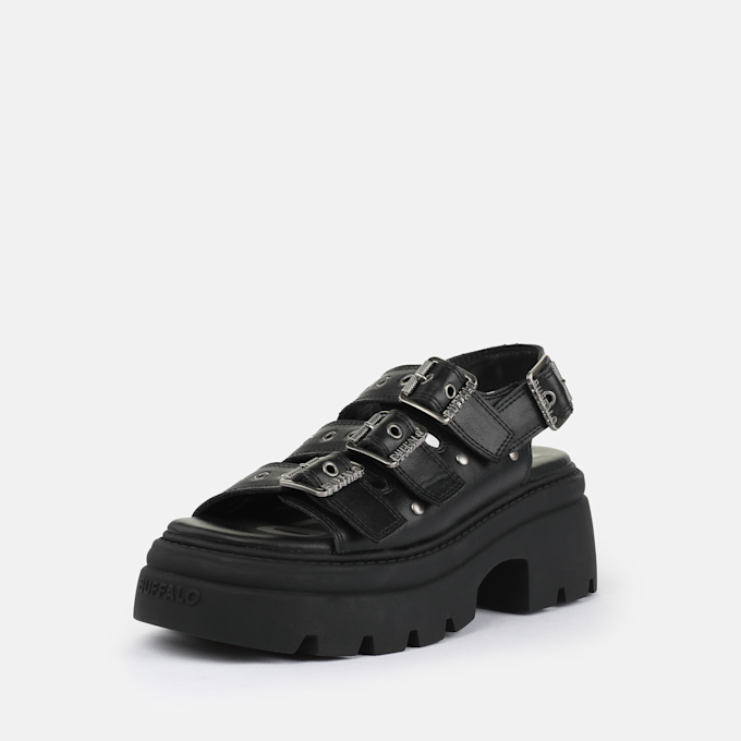 Buffalo Vega Athena Buckle noir 97296 2