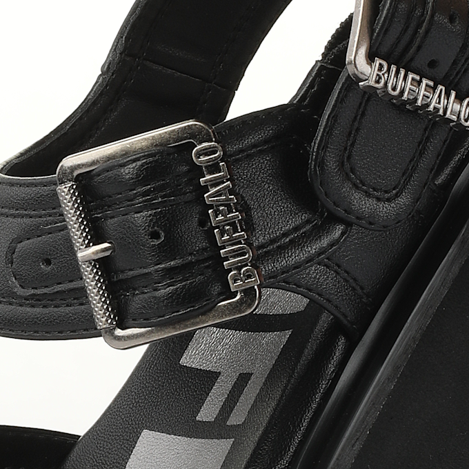 Buffalo Brake Sandal nero 97286 4