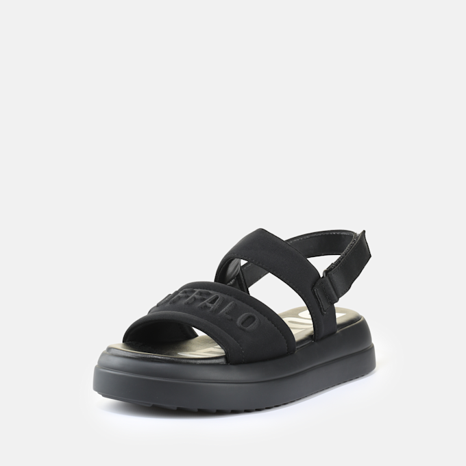 Buffalo Zyda Sandal Nero 98612 2