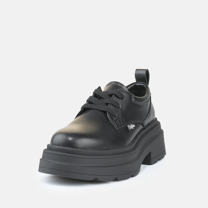 Buffalo Mars Lace Up Low black 102287 2