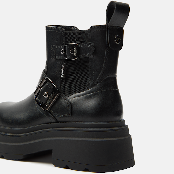 Buffalo Mars Chelsea Biker noir 102288 5