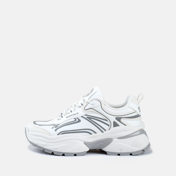 Buffalo CLAW - VEGAN NAPPA/NYLON - WHITE blanc 102174 1