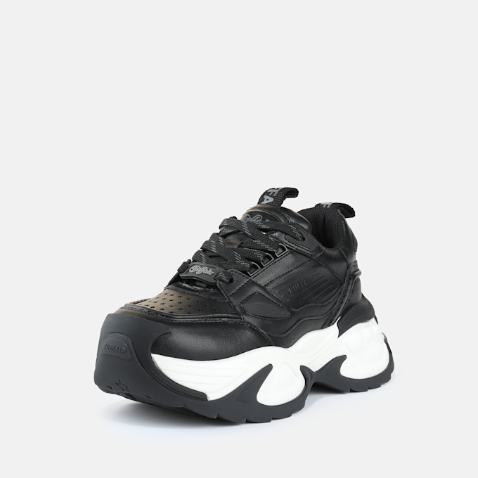 Buffalo DRIVE - VEGAN NAPPA - BLACK schwarz 102153 2