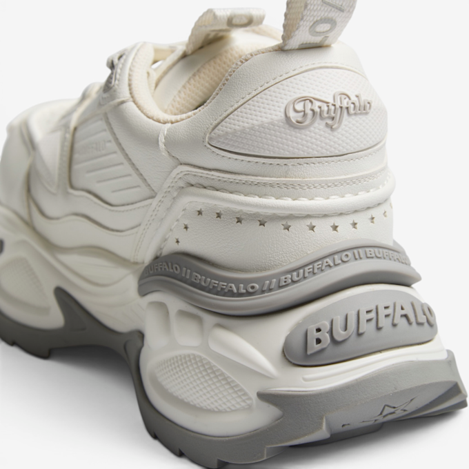 Buffalo DRIVE - VEGAN NAPPA - BLACK weiß 102152 6
