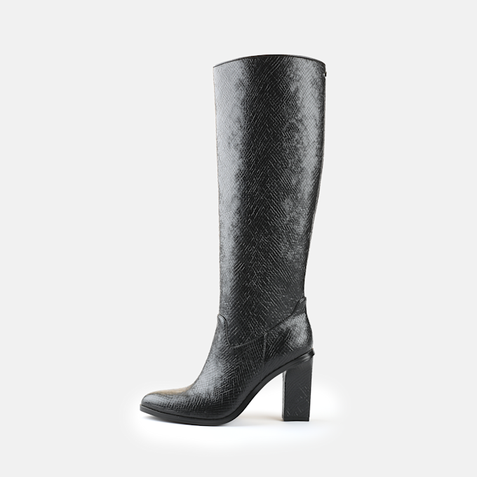 Buffalo Zoe Boot vegan, grigio nero 102295 1