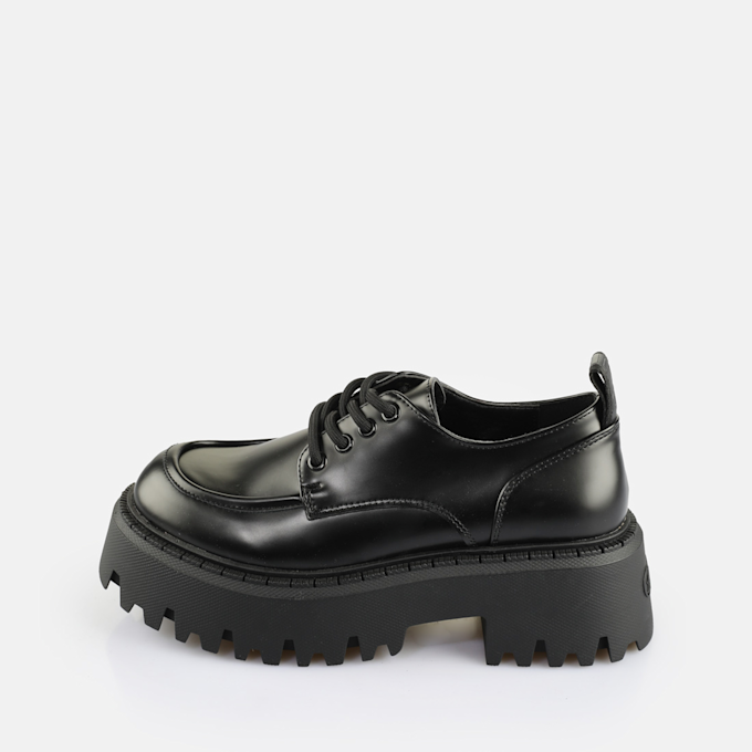 Buffalo Aspen Lace Up Low negro 101897 1