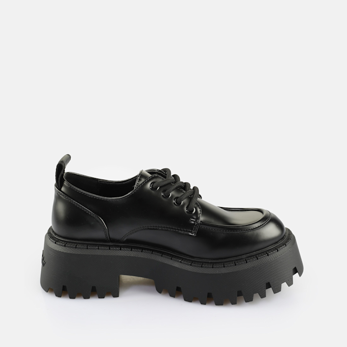 Buffalo Aspen Lace Up Low nero 101897 3
