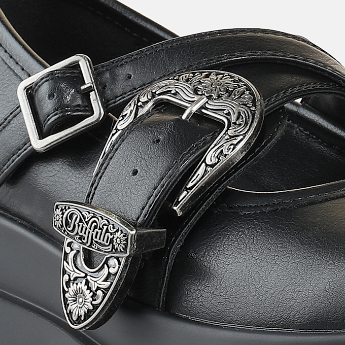 Buffalo Jupiter West Ballerina nero 102317 5