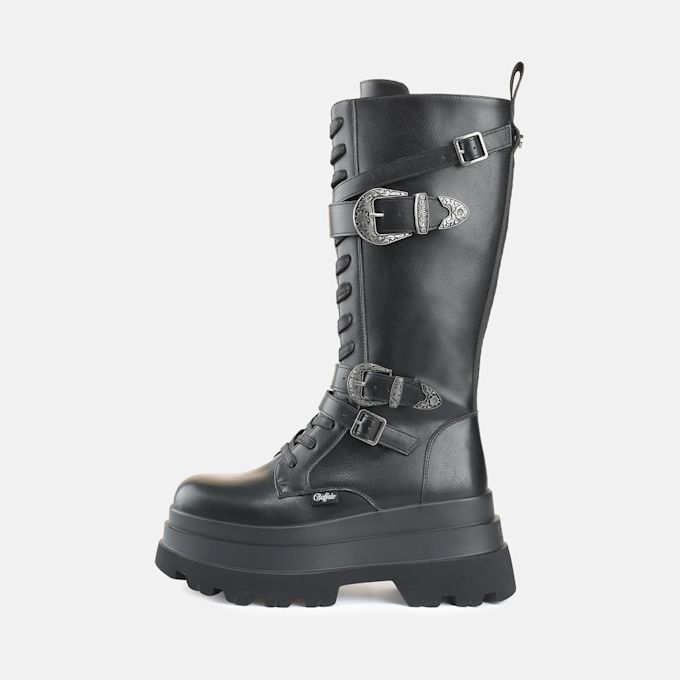 Buffalo Jupiter West Lace Up High black 102319 6