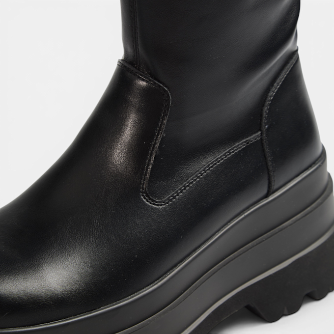 Buffalo JUPITER STRETCH HI - VEGAN NAPPA schwarz 104580 4