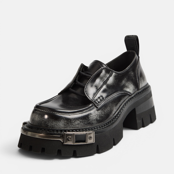 Buffalo SORAYA LACEUP LO - VEGAN NAPPA Grau 104573 2