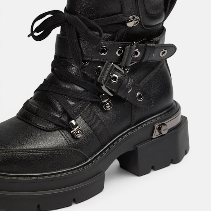Buffalo VANTA HIKE MID - VEGAN NAPPA Schwarz 104576 4