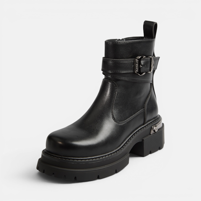 Buffalo VANTA JODHPUR MID - VEGAN NAPPA Nero 104575 2