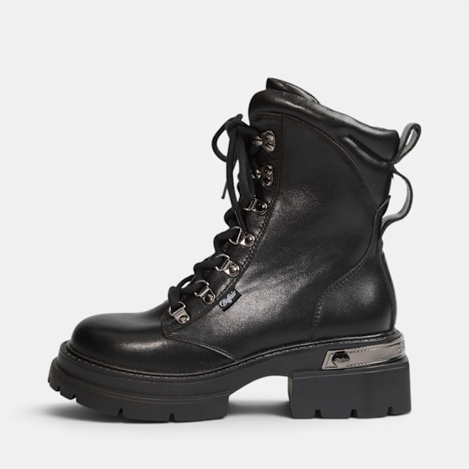 Buffalo VANTA LACE UP MID - VEGAN NAPPA Schwarz 104579 1