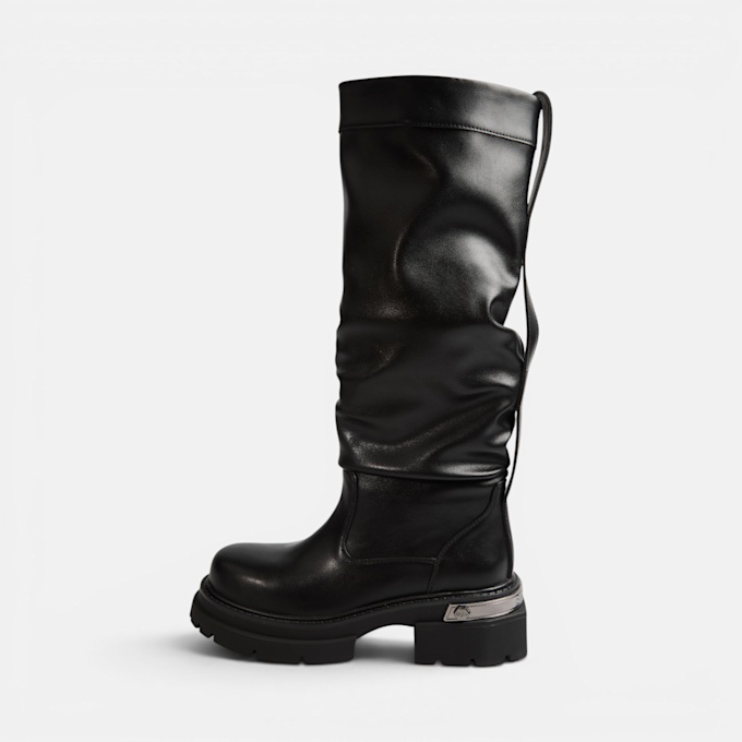 Buffalo VANTA PULL ON HI - VEGAN NAPPA Nero 104578 1