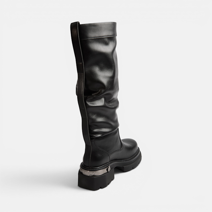Buffalo VANTA PULL ON HI - VEGAN NAPPA black 104578 3