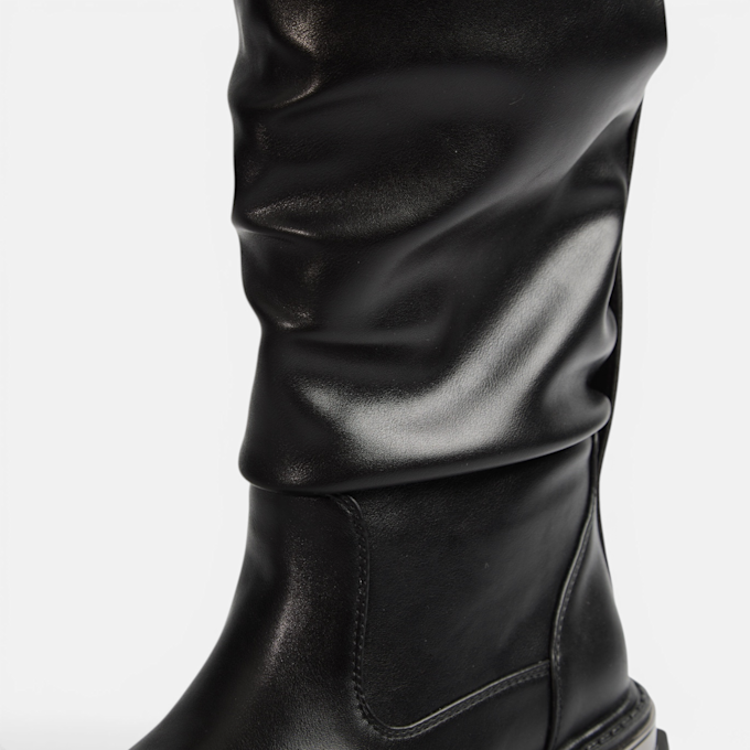 Buffalo VANTA PULL ON HI - VEGAN NAPPA black 104578 4
