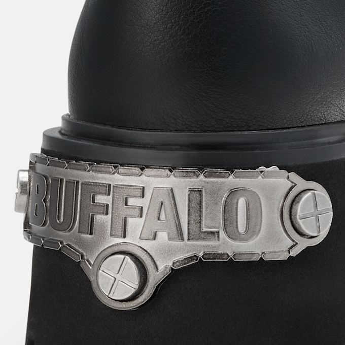 Buffalo BRAKE LACE UP HI - VEGAN NAPPA black 104583 6