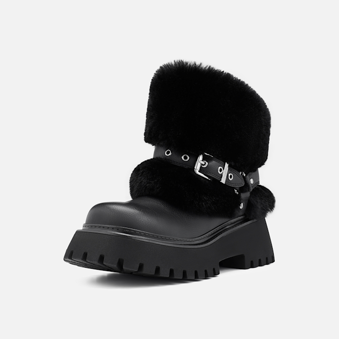Buffalo Stacy Fold Over black 104585 3