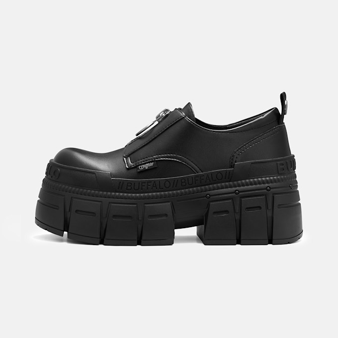 Buffalo GOSPHER FRONT ZIP LO - VEGAN NAPPA black 104591 1