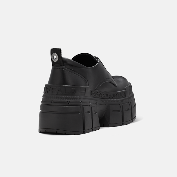 Buffalo GOSPHER FRONT ZIP LO - VEGAN NAPPA negro 104591 4