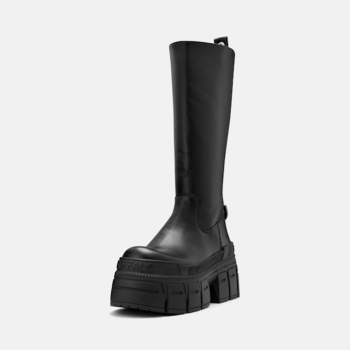 Buffalo GOSPHER PULLON HI - VEGAN NAPPA negro 104598 3