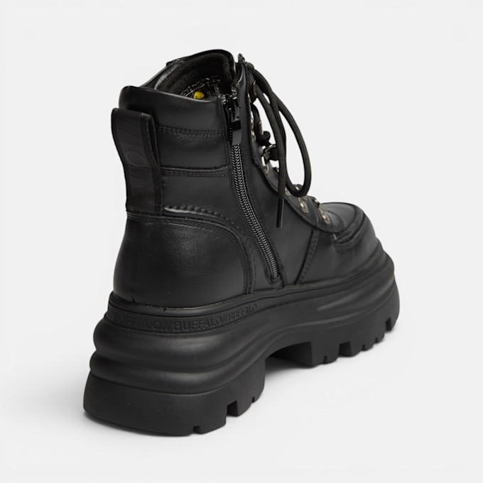 Buffalo DIONE HIKE MID - VEGAN NAPPA noir 104601 3