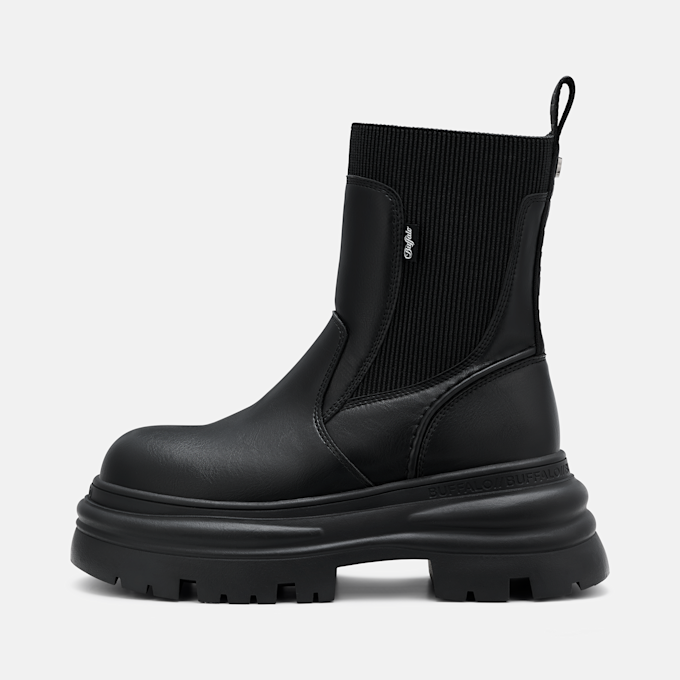 Buffalo DIONE CHELSEA MID  - VEGAN NAPPA black 104595 1