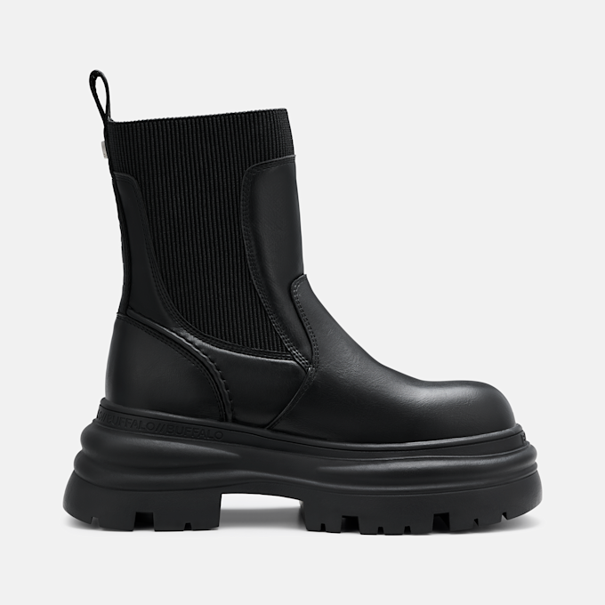Buffalo DIONE CHELSEA MID  - VEGAN NAPPA Schwarz 104595 2