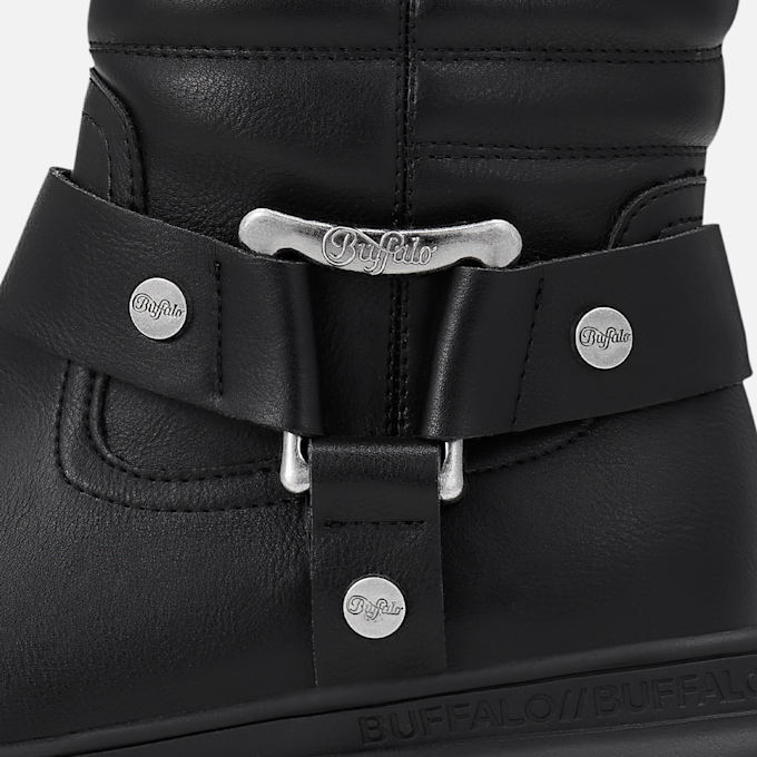 Buffalo Dione Overknee schwarz 104603 4