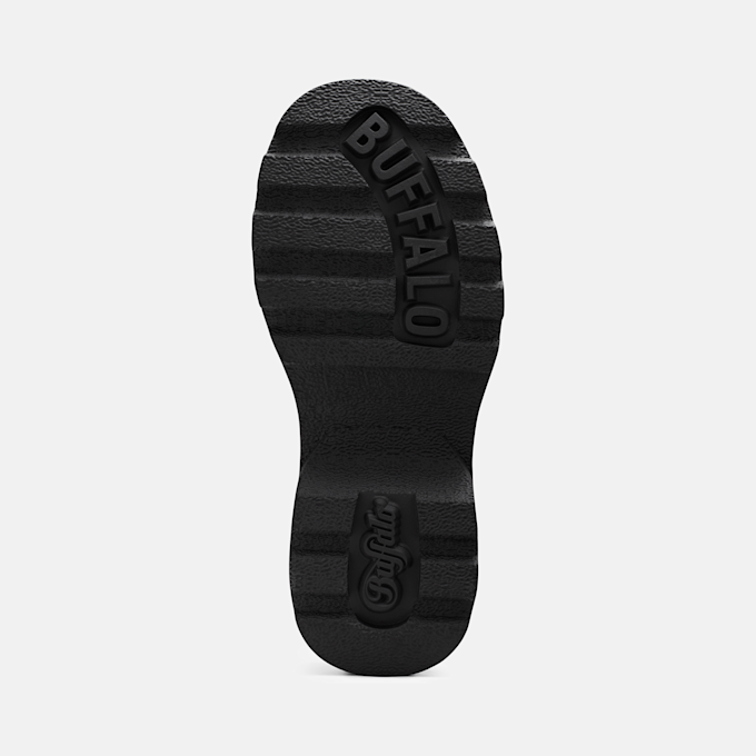 Buffalo PHANTOM FRONT ZIP - VEGAN NAPPA negro 104605 5