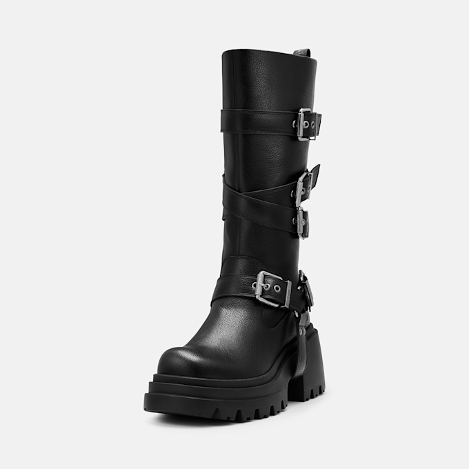 Buffalo BRAVR SLOUCHY BOOT - VEGAN NAPPA Schwarz 104607 3