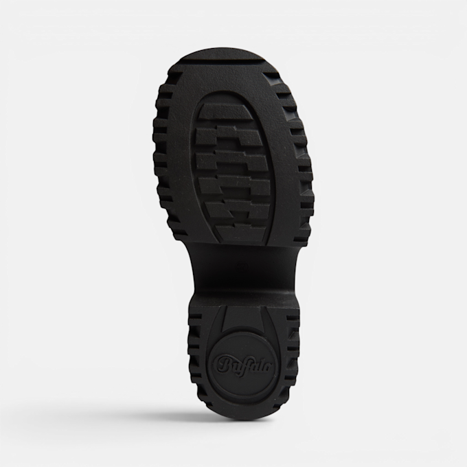 Buffalo BRAVR LACE UP HI - VEGAN NAPPA noir 104623 5